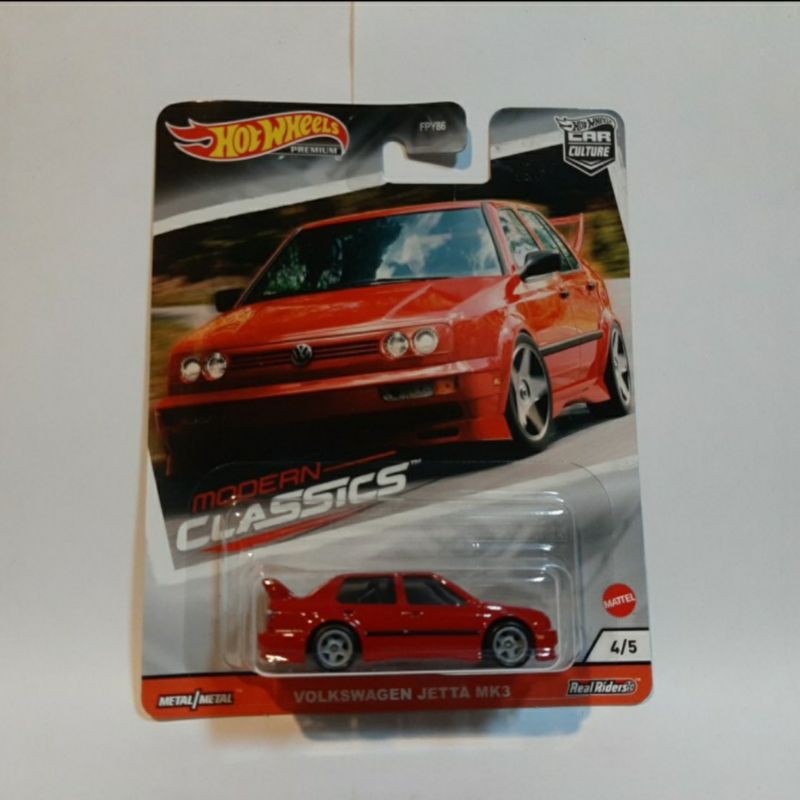 Hot Wheels Volkswagen Jetta MK3 - Modern Classic - Premium