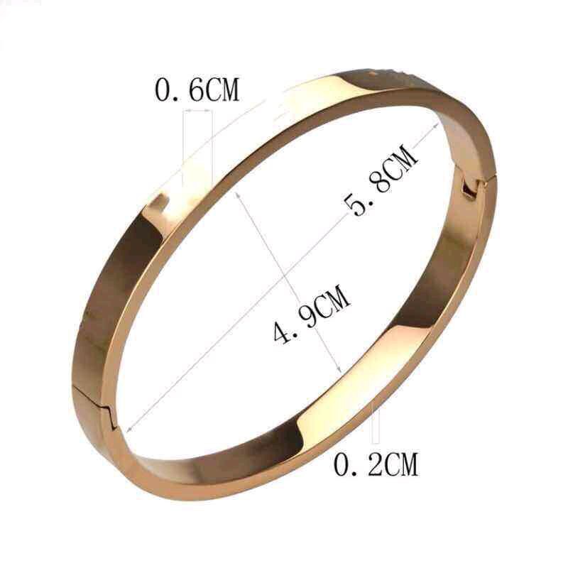 Gelang Tangan Titanium aksesoris Energi Magnetik Wanita