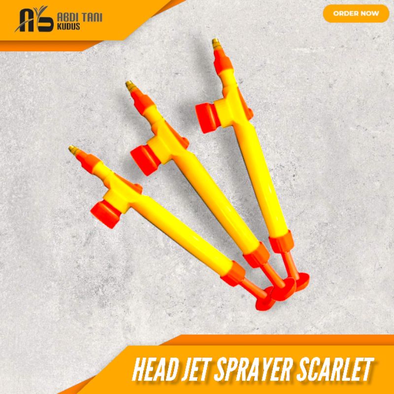 HEAD SPRAYER JET SCARLET