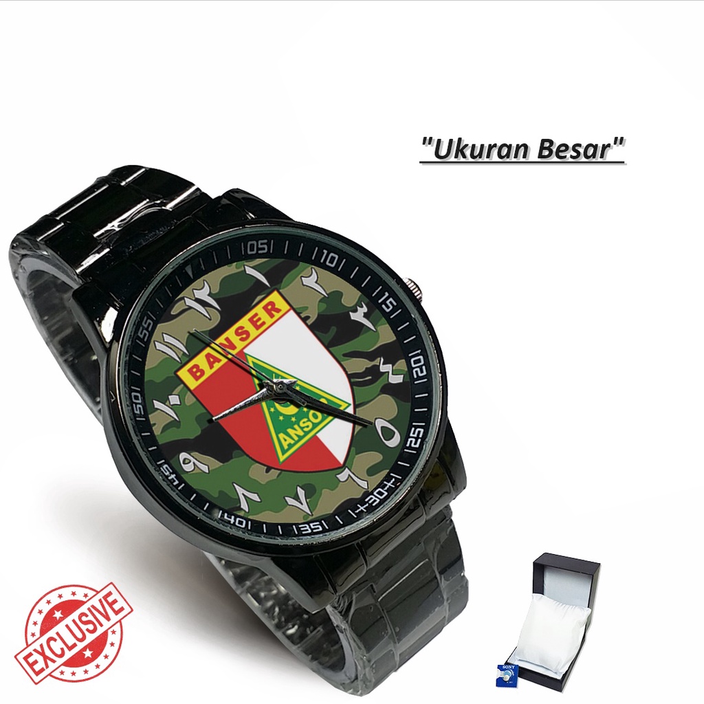 Jam Tangan Rantai Couple ANSOR BANSER (Awesome)