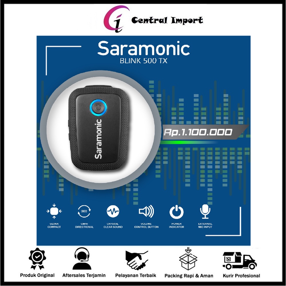 Saramonic Blink 500 TX - Mikrofon Saramonic Blink 500 TX Original