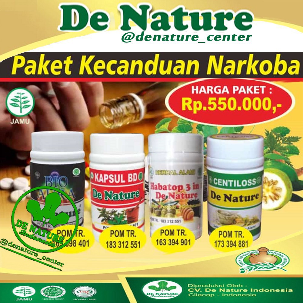 Paket Obat Pecandu Narkoba - Sabu - Ganja - Menghilangkan kecanduan pada penderitanya Paket Obat Pec