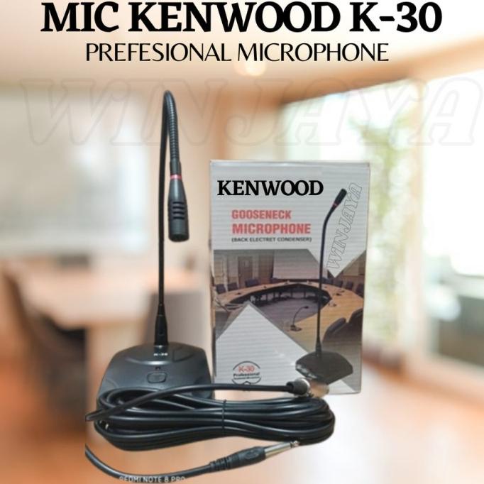 MIC MEJA KENWOOD MIC PODIUM MICROPHONE MIMBAR KENWOOD MIC RAPAT