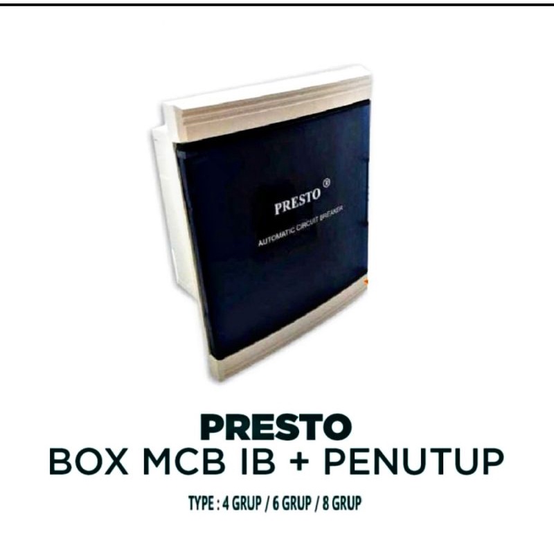 IB BOX MCB 4 GRUP PRESTO / BOX METERAN LISTRIK BAGUS