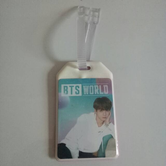 BOOKED BTS Jungkook name tag / luggage tag bts world / BTSW