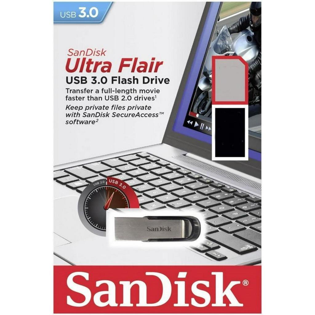 MLNSHP Sandisk Ultra Flair USB 3.0 Flash Drive - SDCZ73