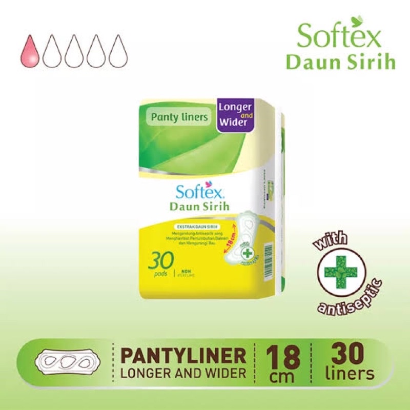 Pantyliner Softex Daun Sirih