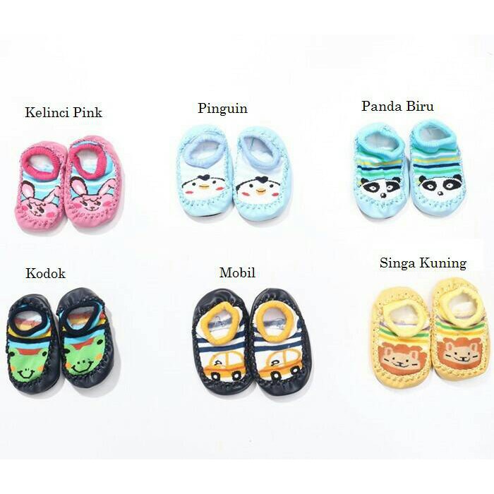 BY-4434 Sepatu Bayi Karakter Gerber Anti Selip/Herdiyon Babyshop/Kasur Bayi Murah