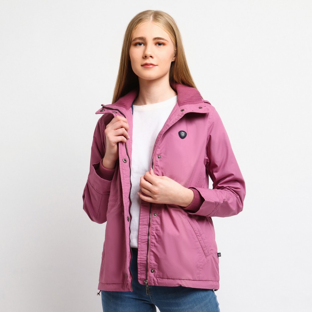 C2 Bilqis Pink Jacket Casual