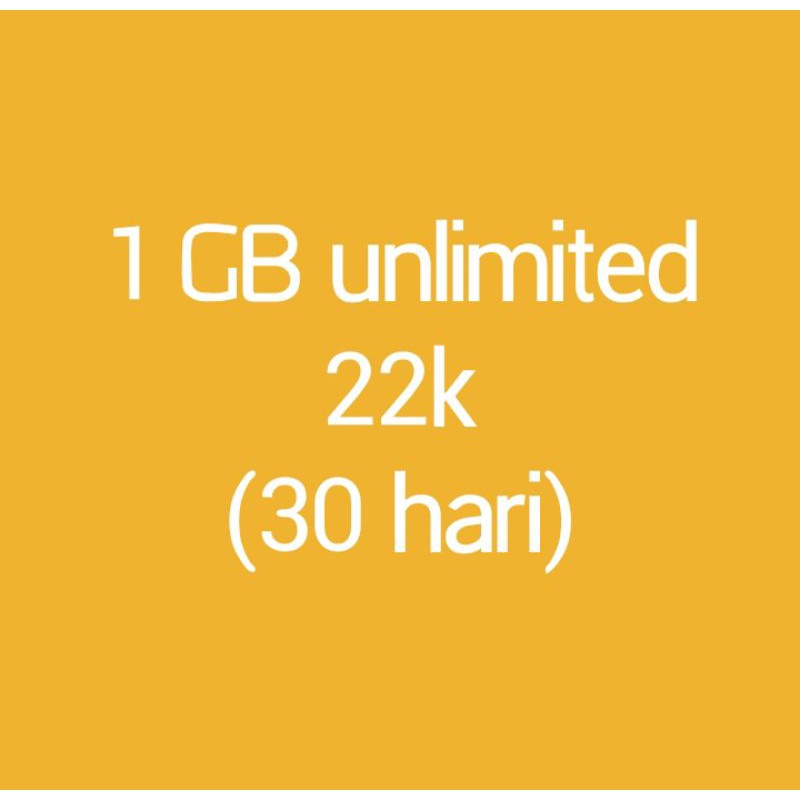 paket data indosat UNLIMITED