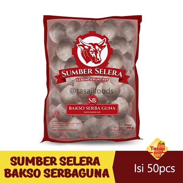 

Sumber Selera Bakso Sapi SB SERBAGUNA isi 50 pcs