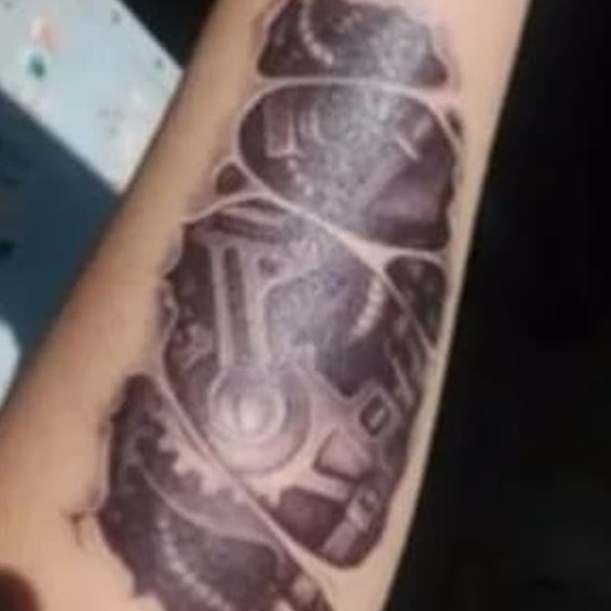 Tattoo Temporary Robot Mesin Tato Temporer Mesin Robot Kecil Shopee Indonesia