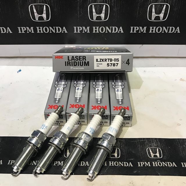 Busi NGK Laser Iridium ILZKR7B-11S Accord CP2 Odyssey RB3 Crv RM3 12290 R40 Spark plugs