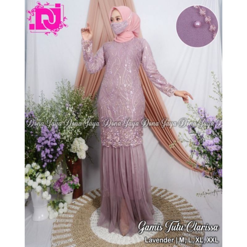 GAMIS TUTU CLARISA//GAMIS TULLE TUTU//GAMIS PESTA MURAH