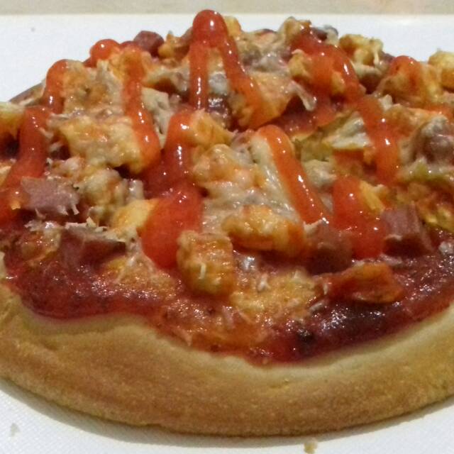 

Pizza sate ayam