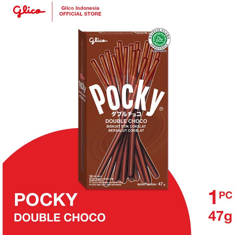 

[HeMart] Glico Pocky Double Choco 47g / Snack