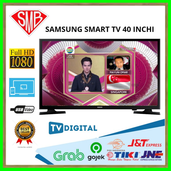 elektronik tv dan lain lain mantul tul SAMSUNG-LED TV SMART 40 INCH Diskon