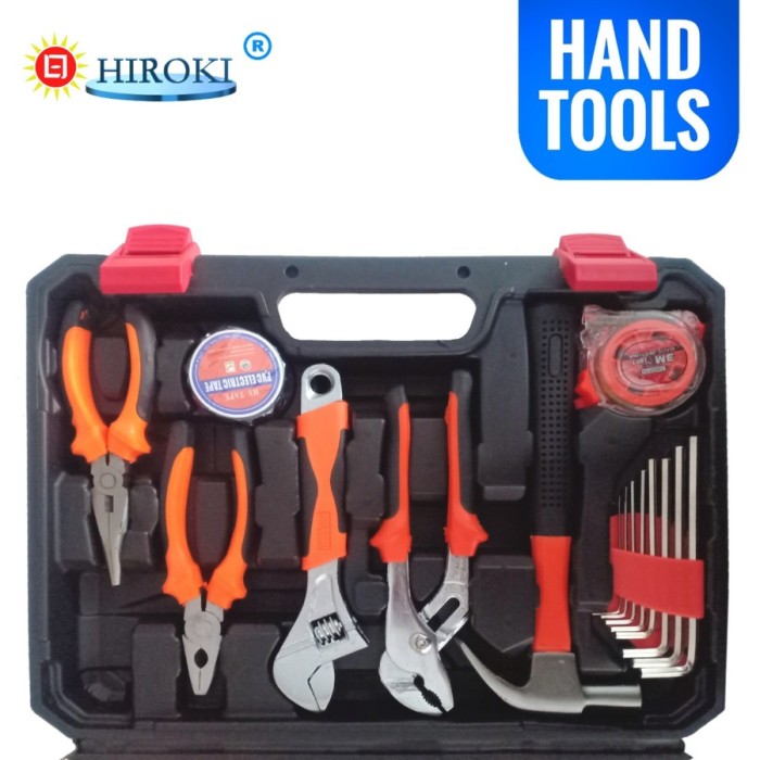 HIROKI MS-A-102 Toolkit Set 102 pcs Tool Kit Pertukangan Hand Tools