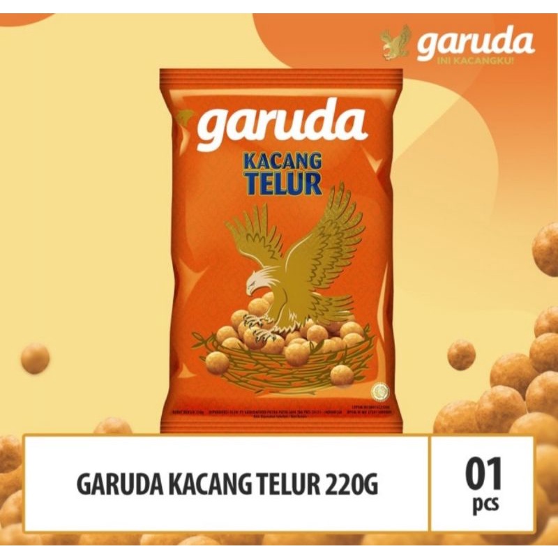 

Garuda Kacang Telur 220gr