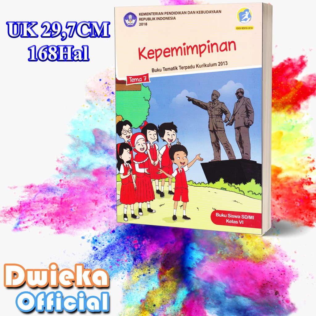 Buku Tematik Kelas 6 Tema 7 Kepemimpinan Kurikulum 2013 Edisi