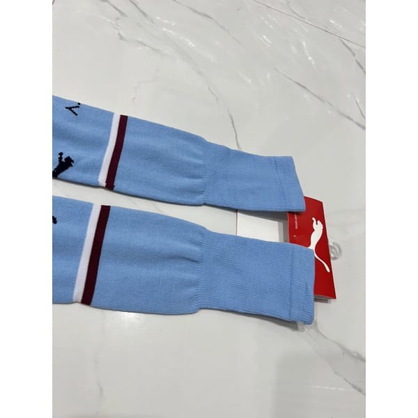 KAOS KAKI MANCHESTER CITY 2022-2023 KAOS KAKI BOLA CITY KAOS KAKI OLAHRAGA