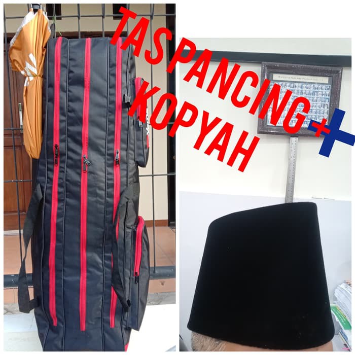 perlengkapan pancing - tas - tas pancing - pancing   6 RUANG 100 CM ANTI AIR