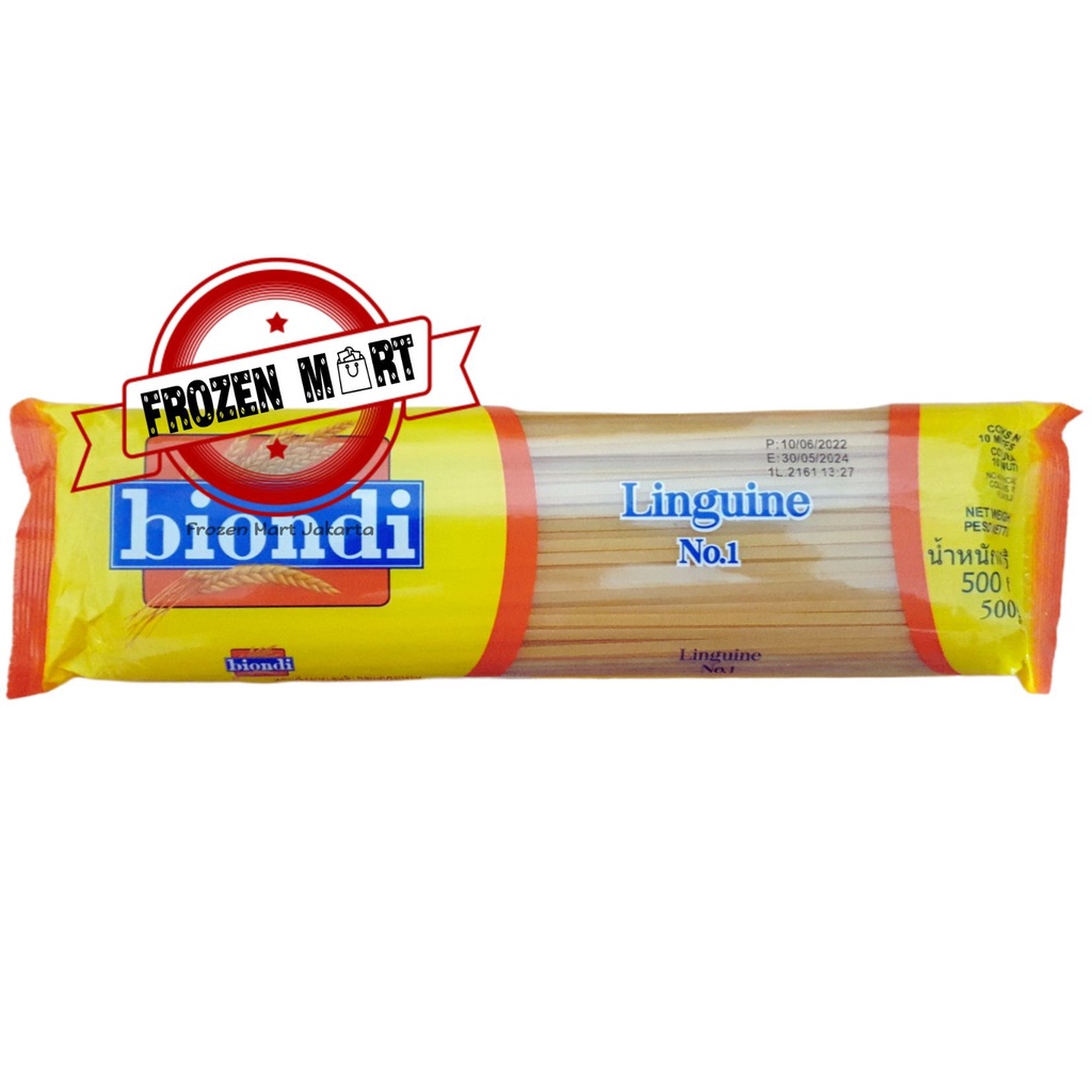 

Pasta BIONDI Linguine No.01 500Gr