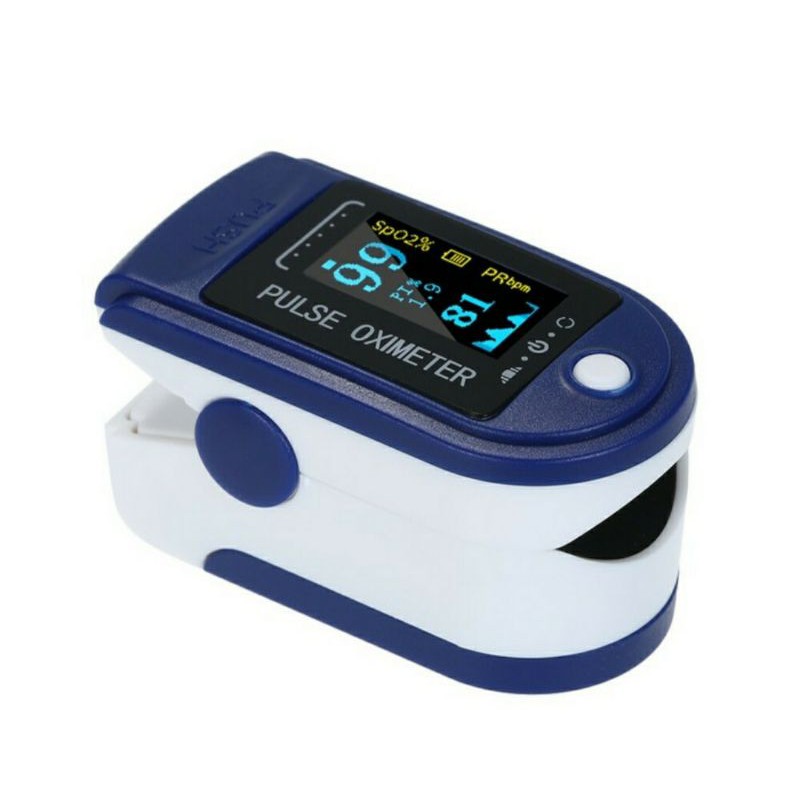 Fingertip Pulse Oximeter Oximetry Alat Ukur Kadar Oksigen SpO2 Akurat