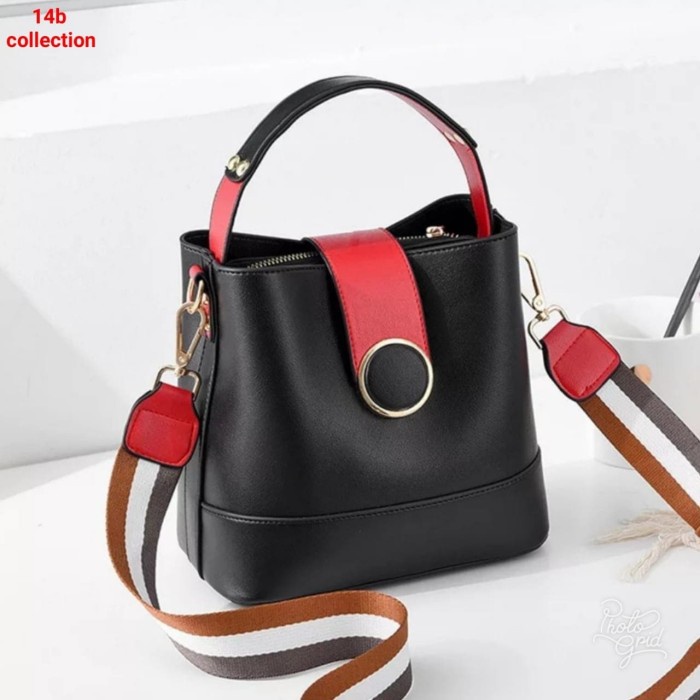 ELLE HANDBAG TAS SELEMPANG WANITA TAS SELEMPANG KULIT MURAH TAS SIMPLE KUALITAS IMPORT 