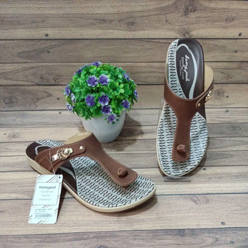 HOMYPED SANDAL FLAT WANITA