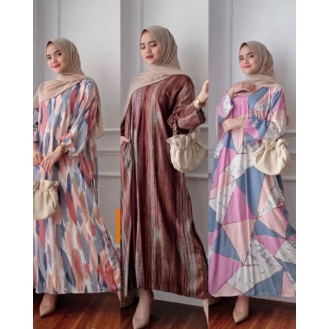 COD DASTER GAMIS LONG DASTER RAYON VISCOSE LENGAN PANJANG JUMBO LD 120-1
