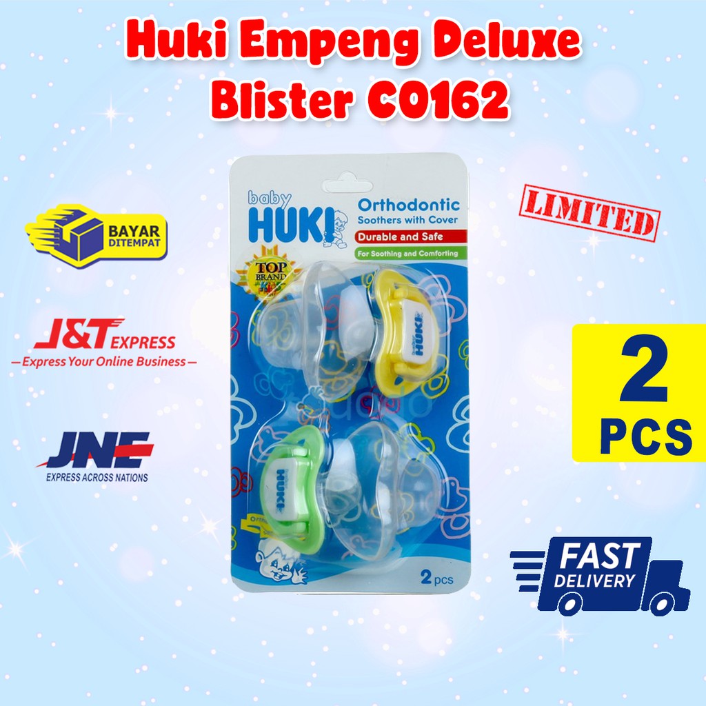 Huki Empeng Deluxe Blister C0162 - Empeng Bayi