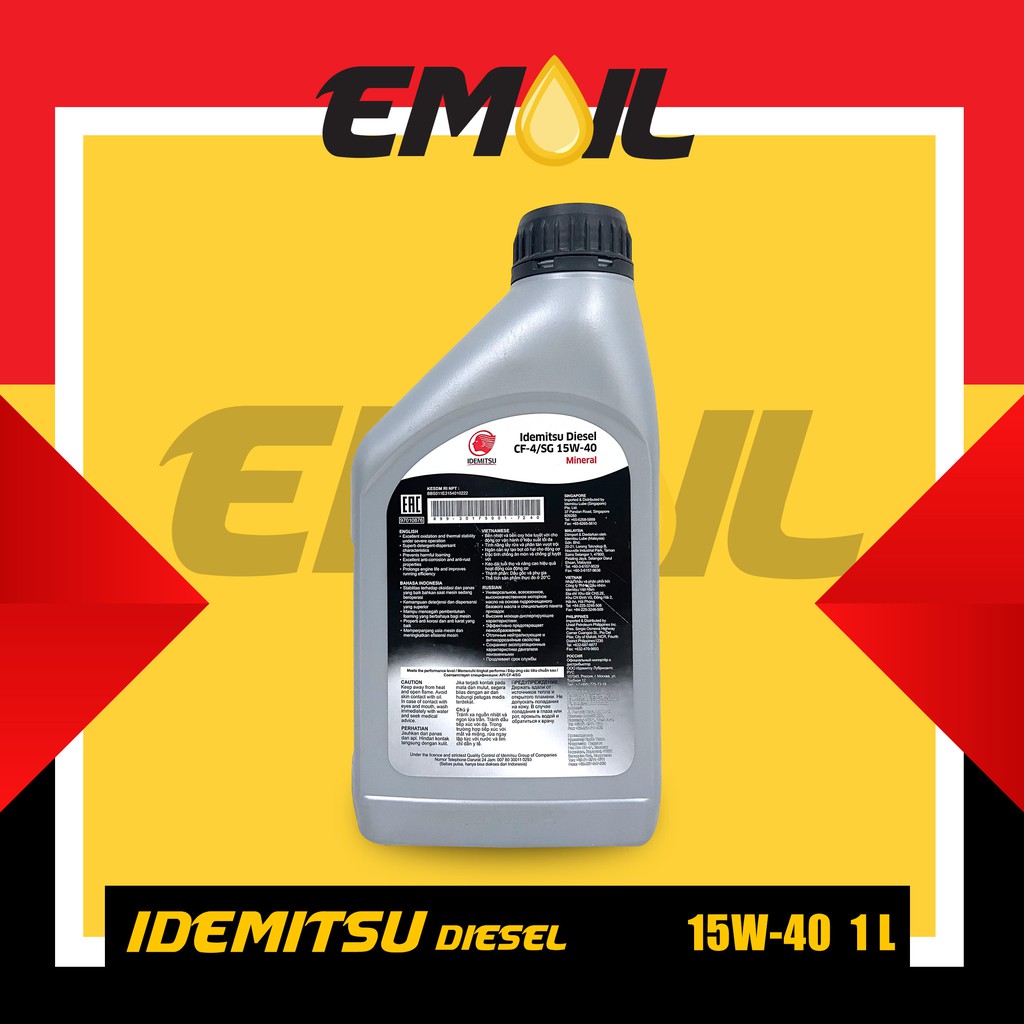 OLI IDEMITSU DIESEL SAE 15W-40 CF-4/SG ISI 1 LITER