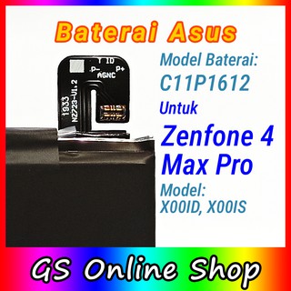 Baterai Asus Zenfone 4 Max Pro ZC554KL X00ID X00IS