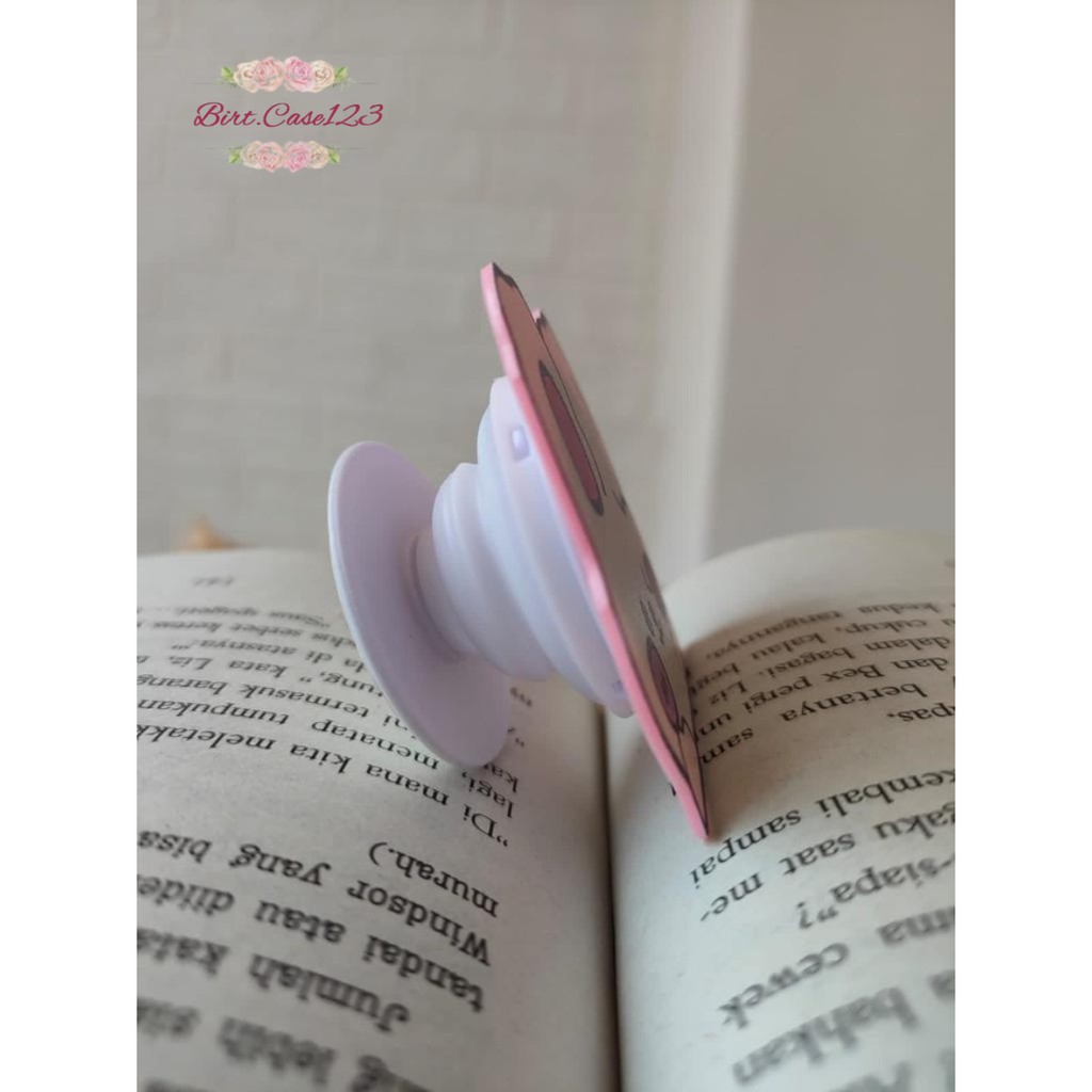 Popsocket phone holder pop socket candy silikon karakter 3D BC6042