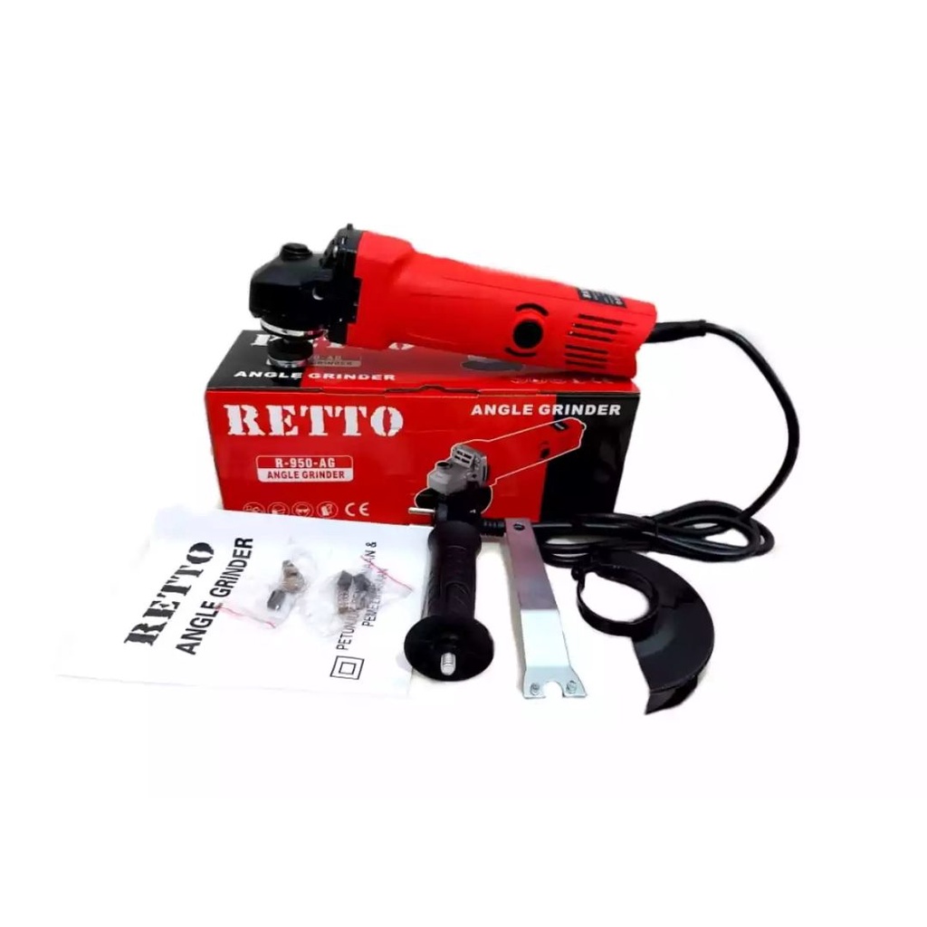 BISA COD!!! PAKET TUKANG LAS MESIN LAS RYU 450WAT-GERINDA TANGAN 4INCH -BOR 13 MM IMPACT DRILL