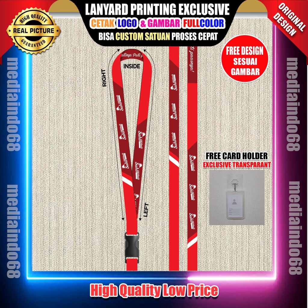 

CUSTOM LANYAYRD PRINTING M-01 ( PAKET EXCLUSIVE )
