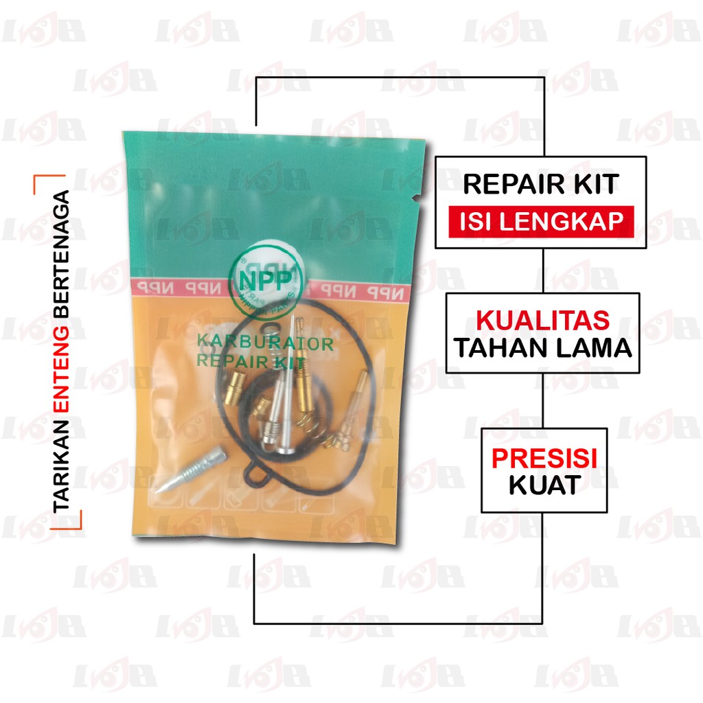 NPP RepairKit Karburator Kaze Parkit Carbu Carburator set Daleman Karbu