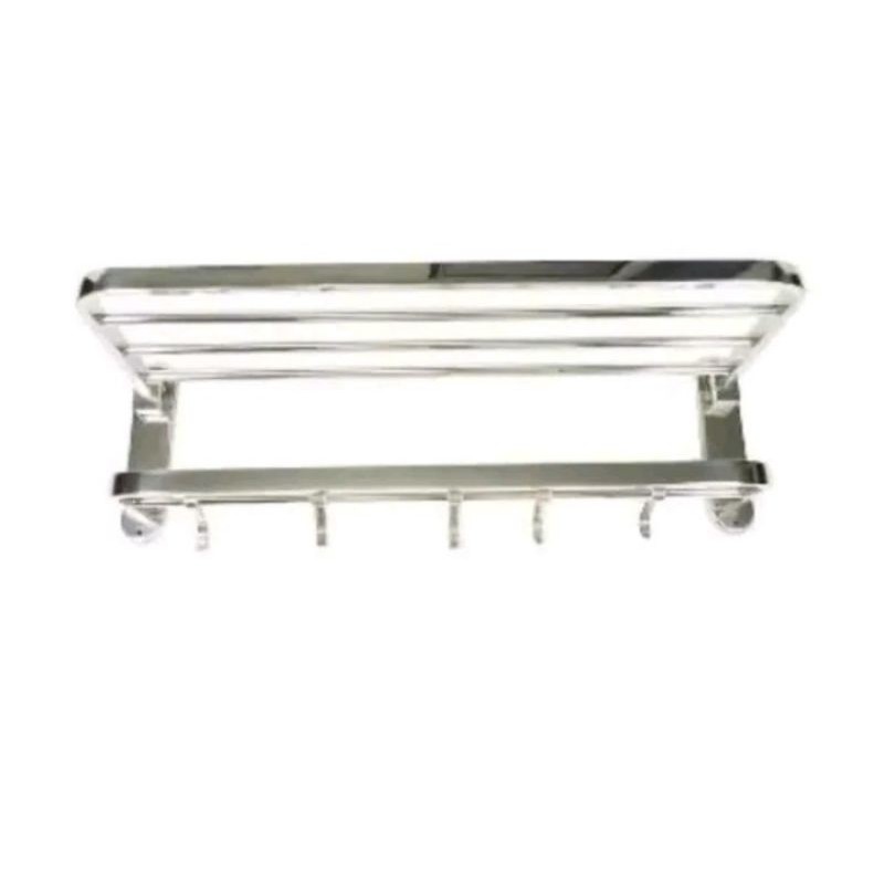 Gantungan handuk lipat stainless / Rak handuk lipat