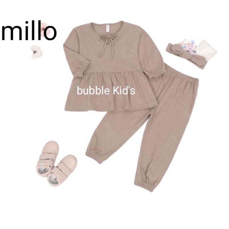 setelan bayi perempuan newborn-3 thn | setelan RIVANA | setelan anak perempuan lucu bahan adem