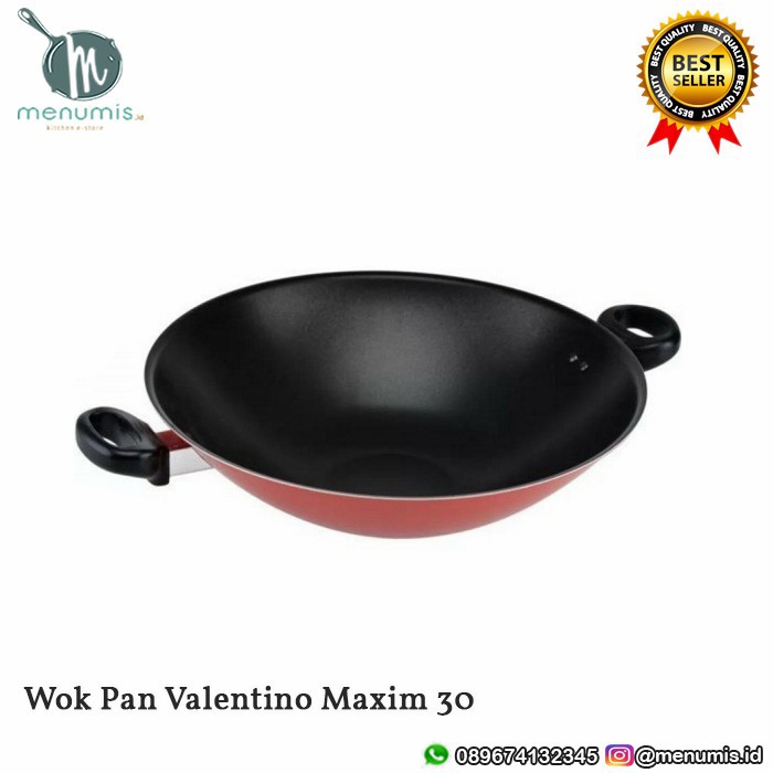 MAXIM Wok Pan Valentino 30