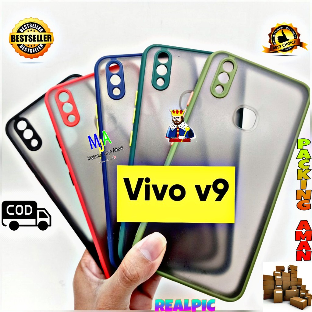 SOFTCASE VIVO V9 / VIVO Y85 - CASE MATTE FULL COLOUR MY CHOICE BUMPER CASE PELINDUNG KAMERA