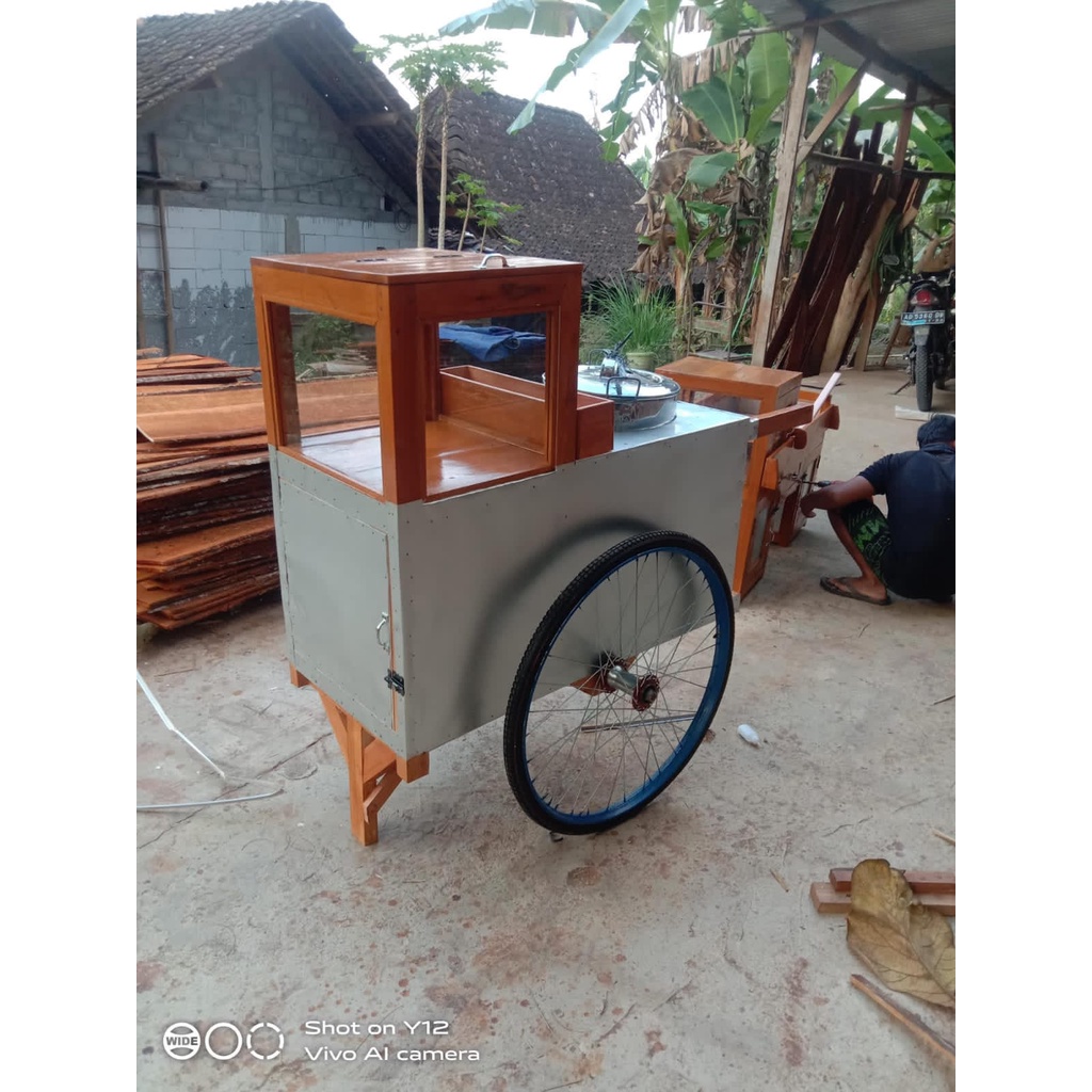 Gerobak Cilok / Geroba Rujak Es / Gerobak Bakso