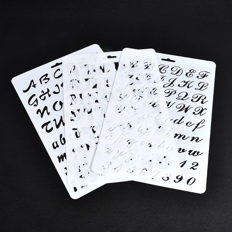 

1 Pc DIY Stencil Painting Stamps | Stensil Template Scrapbook