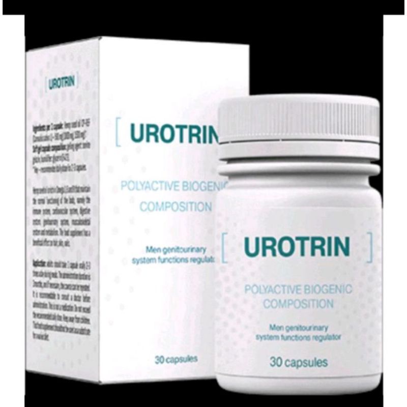 Urotrin Asli Kapsul Pembesar Penis Pria Dewasa Lebih Kuat Tahan Lama Bpom