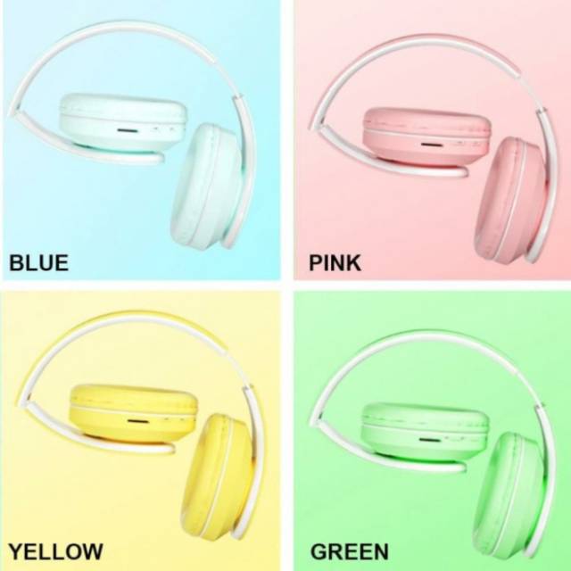 Headset Bluetooth Bando Inpods Boom Macaron B39