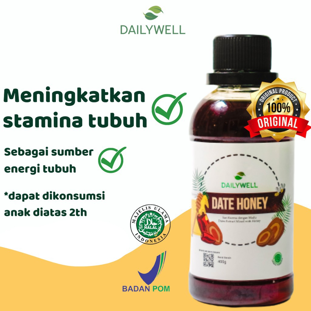 

Dailywell Date Honey 400gr