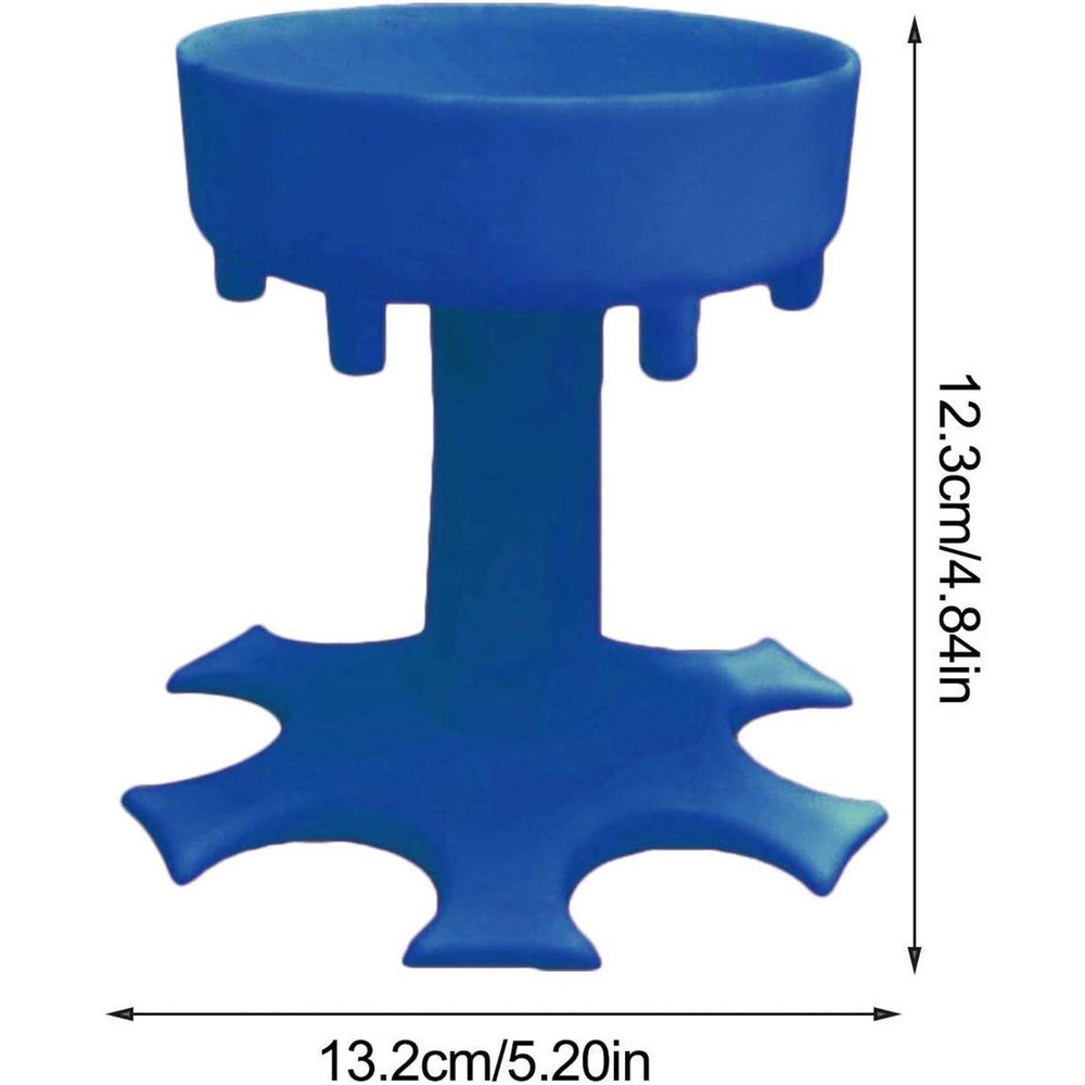 Solighter 6tembak Gelas Dispenser Holder Perlengkapan Pesta Bar Accessorie Bar Tools Cocktail Gelas Plastik