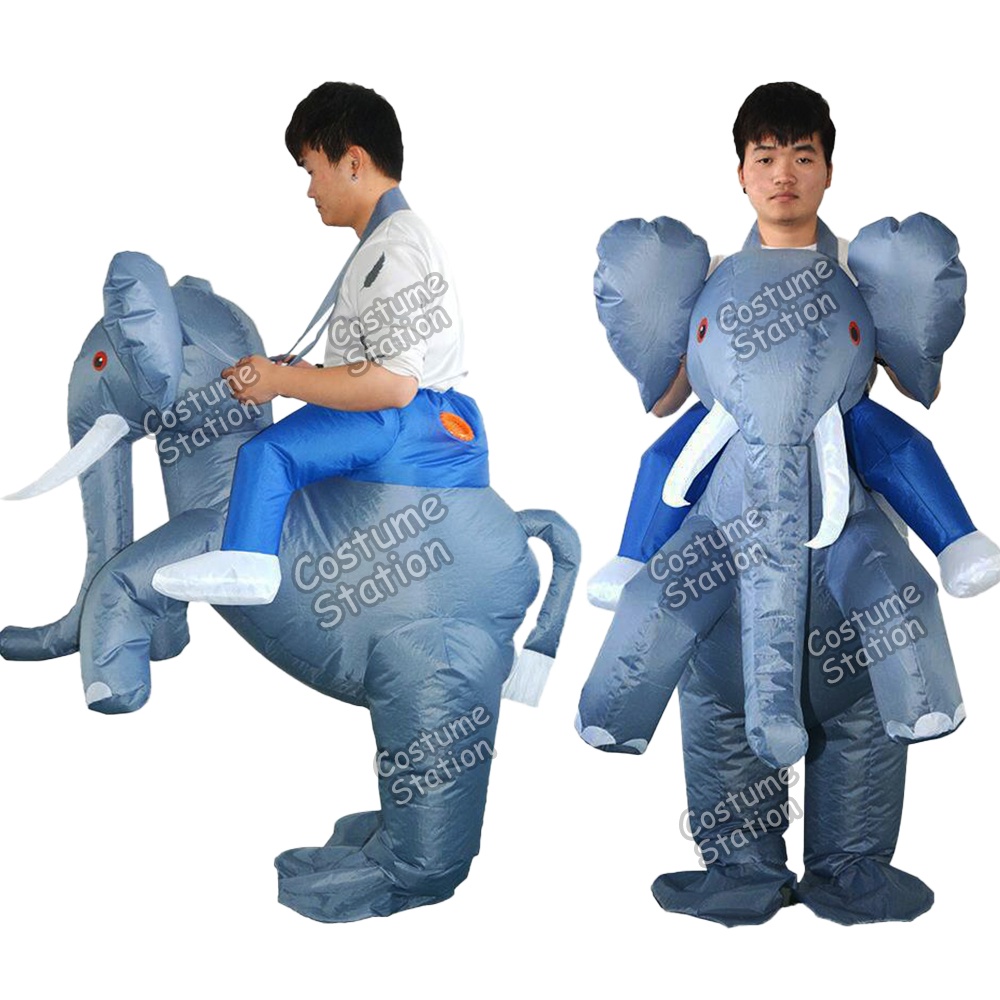 Kostum Elephant Back Ride / Costume Naik Gajah Hewan Binatang Animal dewasa