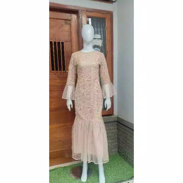 Dress duyung brukat